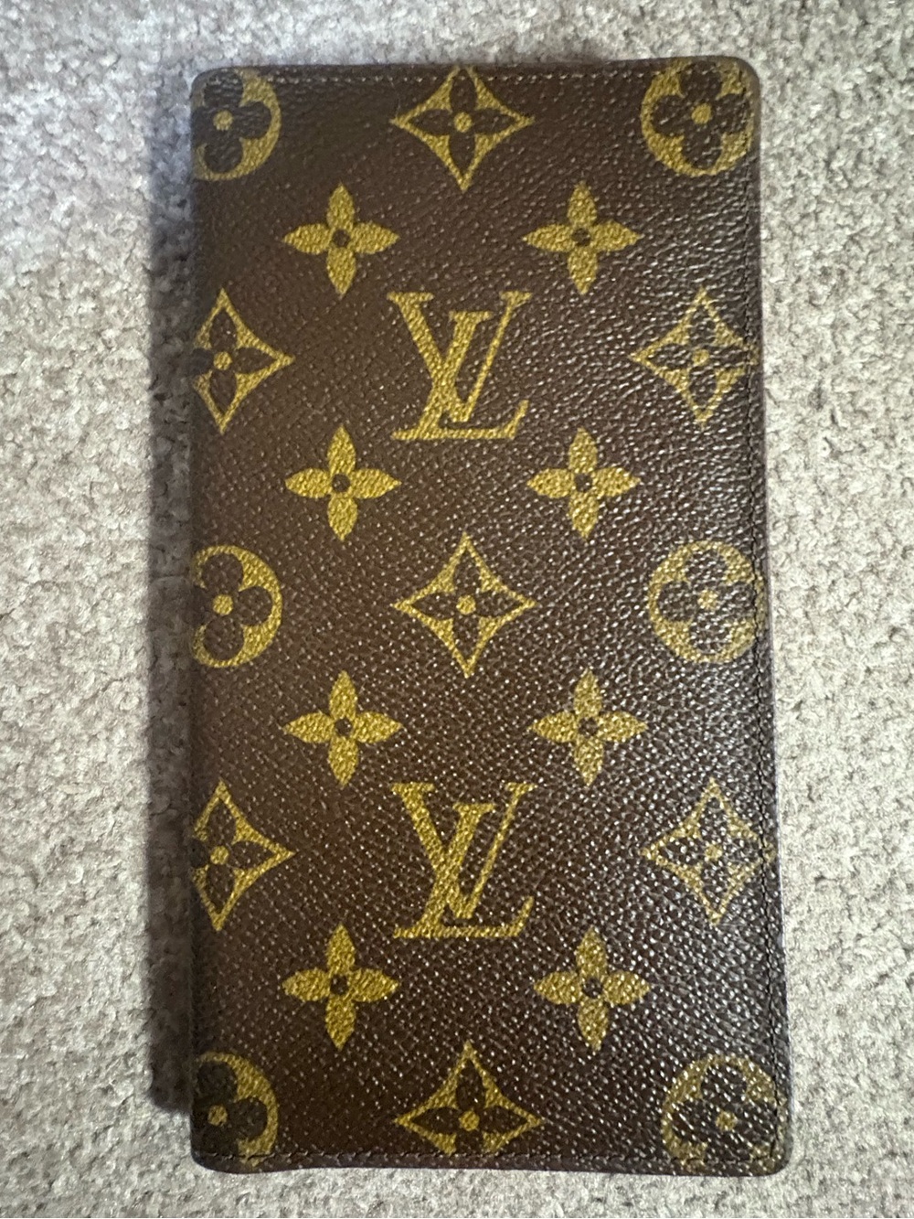 Authentic LOUIS VUITTON CREDIT CARD/CHECK-BOOK wallet - Picture 13 of 14